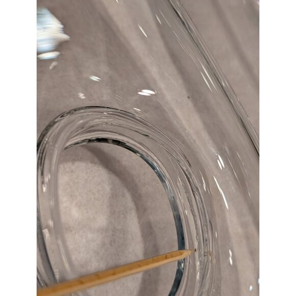 Wine Carafe Decanter with Donut Hole Center made in Poland - Picture 15 of 16